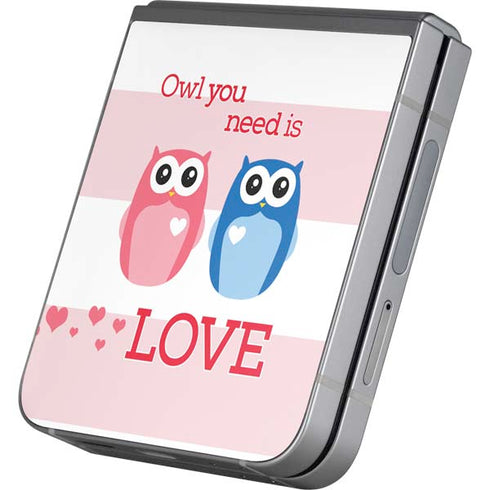 Owl Is All You Need Galaxy Z Flip6 Skin